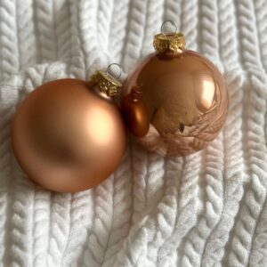 Karácsonyi Üveggömb - Gyömbér